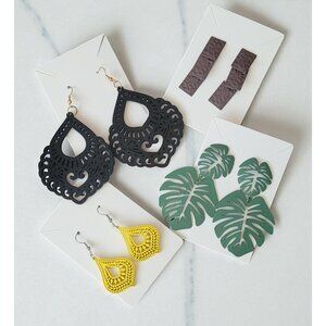 Set Of 4 Pairs of Unique Earrings (SKU3082)